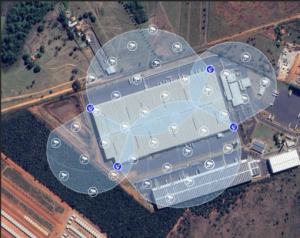 radar de segurança perimetral