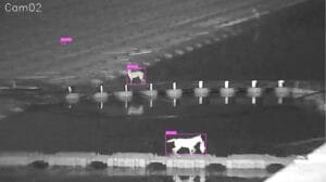 Radar de segurança com classificação por IA detecta em qualquer luminosidade