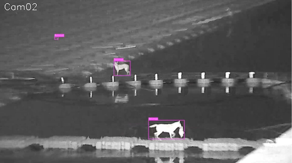 Radar de segurança com classificação por IA detecta em qualquer luminosidade