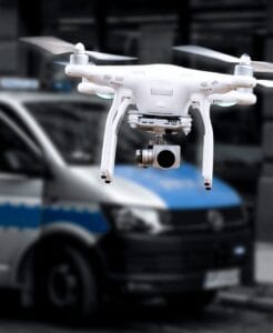 Drones para segurança pública Liveu