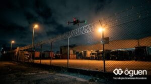 segurança perimetral contra drones