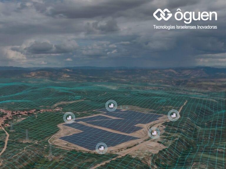 segurança em usina solar